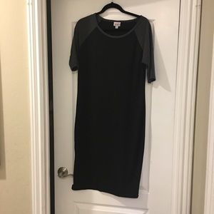 ⚡️FLASH SALE⚡️ Charcoal & Black Large Julia Dress